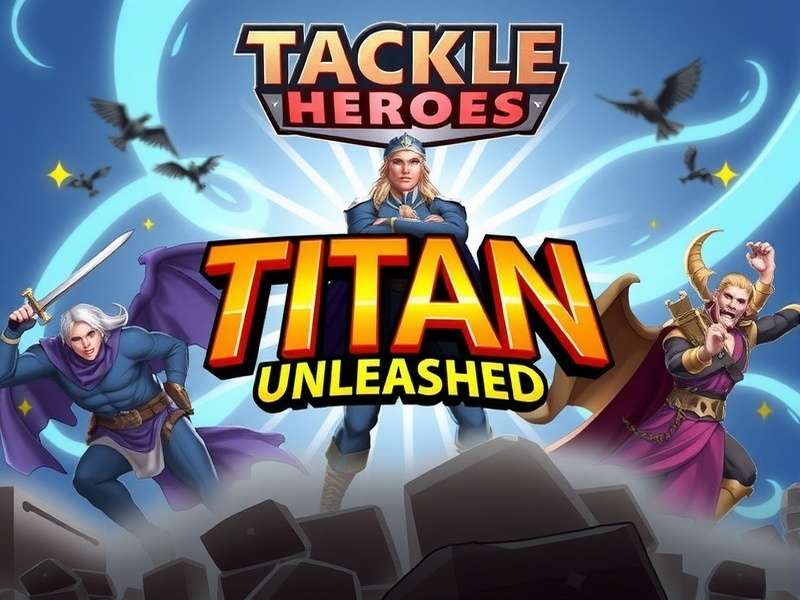 Tackle Titan Heroes Unleashed Game Banner